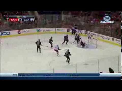 Derek MacKenzie gets an early goal to put his team up (1/27/14)