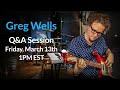Puremix Mentors | Live Q&A Session | Greg Wells | Grammy Winning Producer