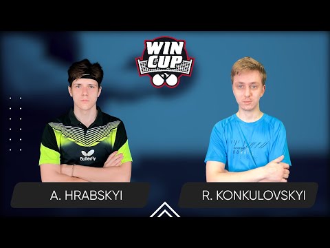 12:30 Andrii Hrabskyi - Roman Konkulovskyi 14.10.2025 WINCUP Master. TABLE 1
