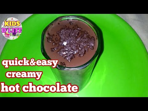 ITALIAN CREAMY HOT CHOCOLATE/without cream /in tamil
