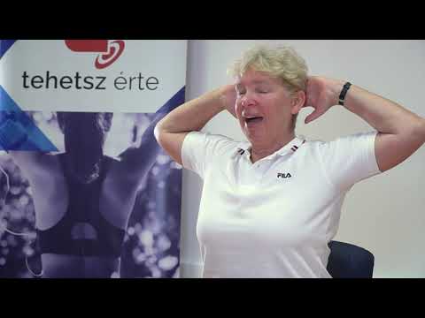 Ülésben végzett frissítő, tartásjavító gyakorlatsor