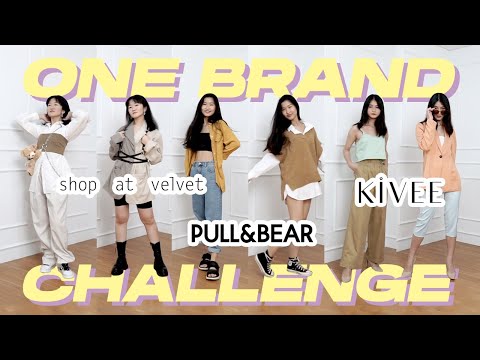 👚 HEAD TO TOE ONE BRAND CHALLENGE 👖 | One Brand Outfit Challenge #HowTo