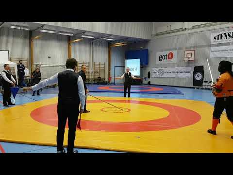 Swordfish 2017 Open Longsword Quarter Finals: Ivan Novichenko vs Mattys Kool