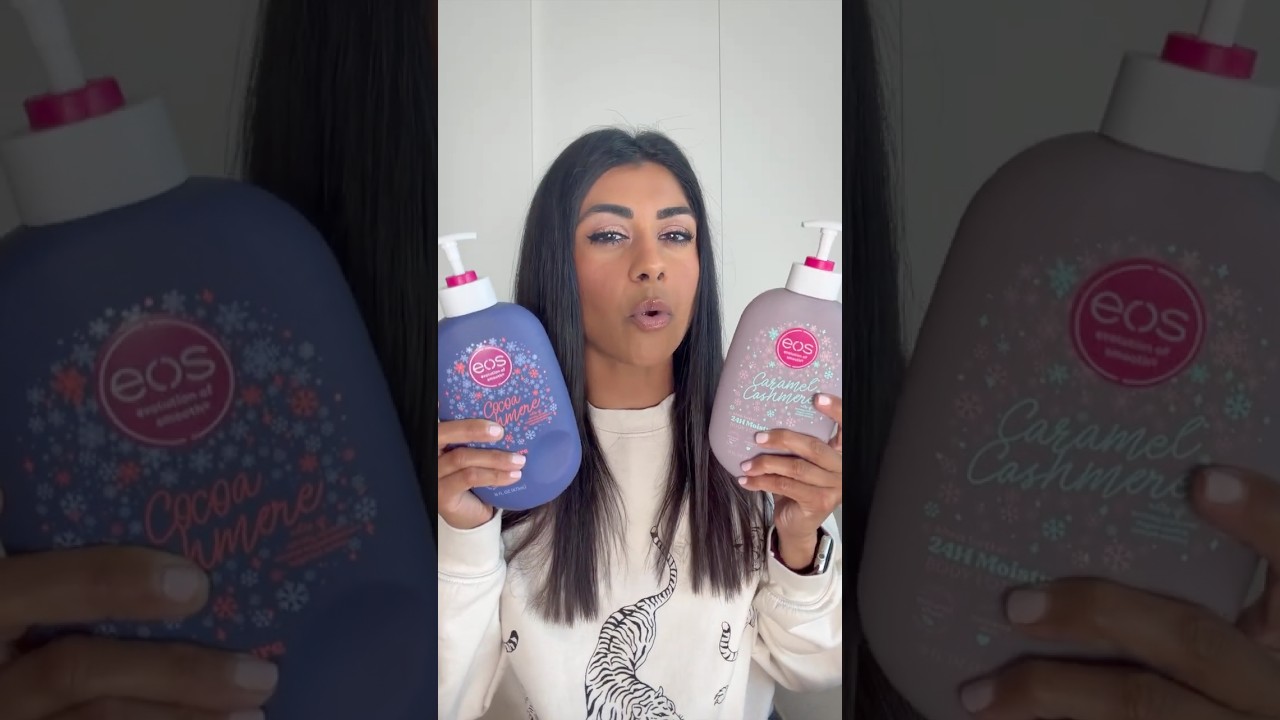 first impressions of EOS Holiday 2025 ✨ Caramel Cashmere & Cocoa Cashmere #bodyproducts #bodysprays