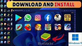 How to Install BlueStacks on Windows 11 | Play Android Games on PC