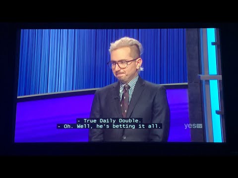 Double Jeopardy, Matthew Marcus Day 5 - Daily Double’s & score change (2/8/23)