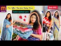 Cotton Saree Collection From Meesho Stylish Affordable Saree Review Pranamitarbvlogs