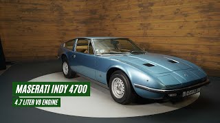 Video Thumbnail for 1972 Maserati Indy