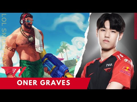 T1 Oner play Graves | Graves vs Kindred | K/D/A 8/1/7 | New META with ITEMS in Patch13.10