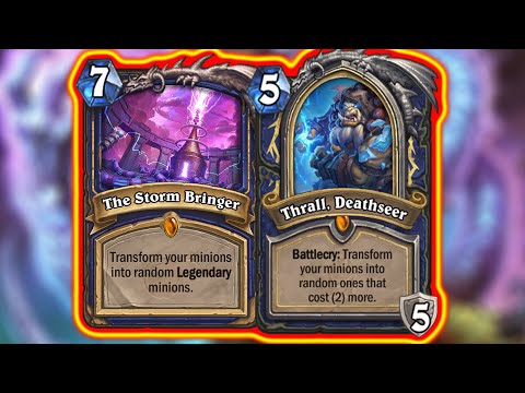 Legendary Evolve Shaman Is Super Strong! Wins Your Games Easily! Barrens Mini-Set Wild | Hearthstone