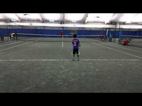 Jack 6 years old tennis