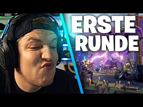 Die ERSTE Runde Fortnite 😎 | SpontanaBlack