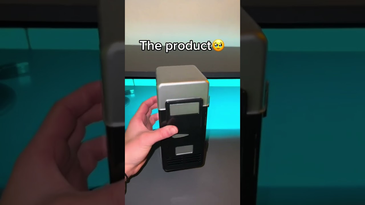 Mini portable fridge 😍 #minifridge #minirefrigerator #portablefridge #shorts