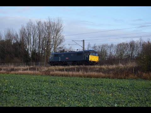 Trains At Speed On The ECML | Class 86 | Northern Belle [HD]