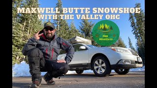 Maxwell butte snowshoe attempt
