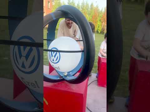 Eymen Balon Patlatma Yarışında