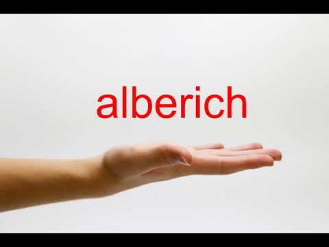 How to Pronounce alberich - American English