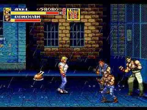 Streets of Rage 2/Bare Knuckle II Boss 1: Barbon