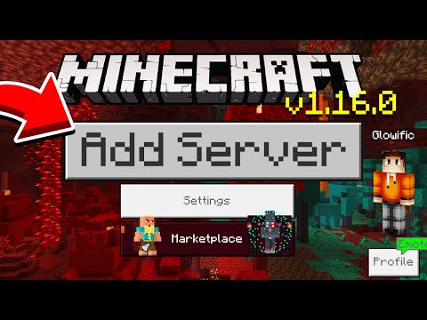 How To Join Multiplayer Servers in Minecraft 1.16.0 (Pocket Edition, Xbox, PS4, Switch, PC)