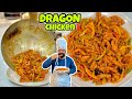 Spicy Dragon Chicken Dinner Special Dry Dragon Chicken Chinese Starter Recipe BaBa Food RRC