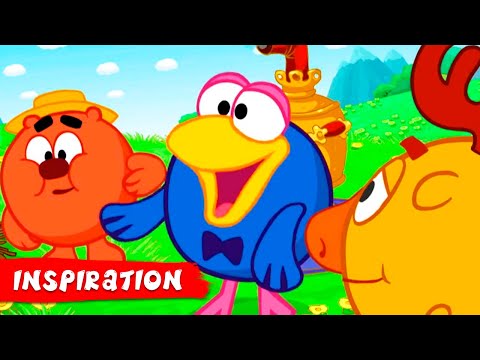 KikoRiki 2D | Best episodes about Inspiration | Cartoon for Kids