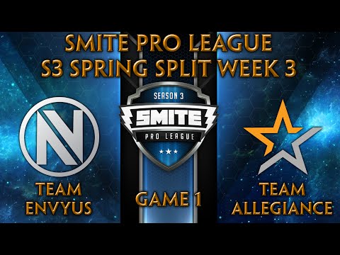 SPL S3 Spring: Week 3 - Team EnVyUs vs. Team Allegiance (Game 1)