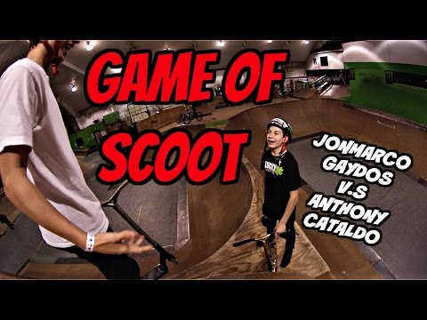 INSANE GAME OF SCOOT!!! (JonMarco Gaydos v.s Anthony Cataldo)