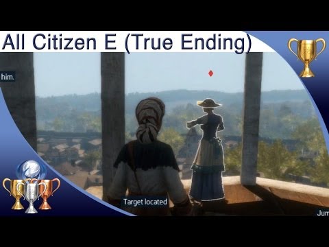 Assassin's Creed Liberation HD - All Citizen E Locations - The Truth Trophy (True Ending)