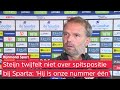 Steijn verwacht een 'GRETIG SPARTA' tegen FC Groningen