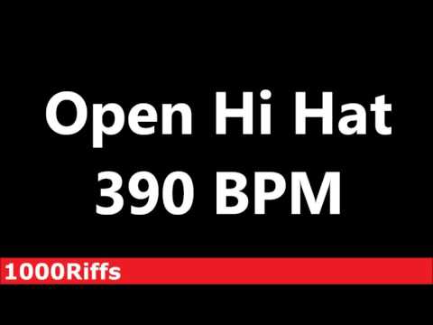 Open Hi Hat Metronome : 390 BPM ✓