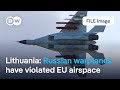 NATO Scrambles 2 Eurofighter Typhoons In Response To Russia Violating EU Airspace DW News
