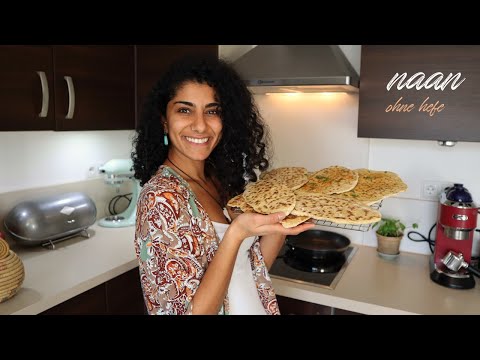 Naan Brot Rezept | ohne Hefe | super schnell, einfach & SO lecker!