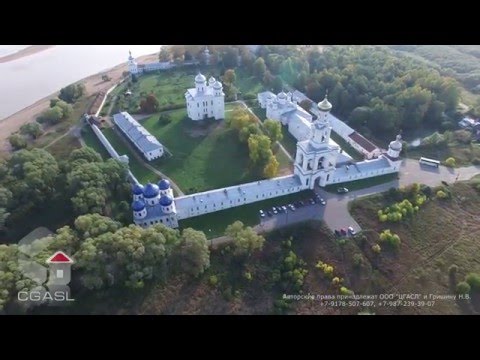 Аэросъемка Свято - Юрьева монастыря