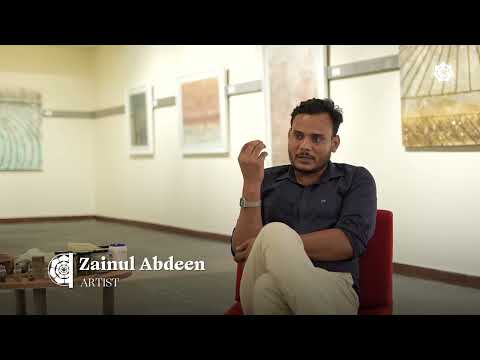 Zainul Abdeen | The Nomadic Poet | DRS Arts Company | Chaitya Dhanvi Shah | Indian Art