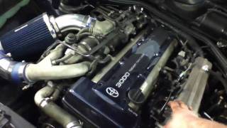 preview picture of video 'Mercedes Benz E class Supra engine 2JZ swap'