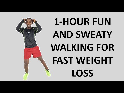 10000 Steps INTENSE Walk at Home Cardio Workout Melt 700 Calories