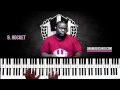 BEYONCE - ROCKET (Piano Tutorial) HD