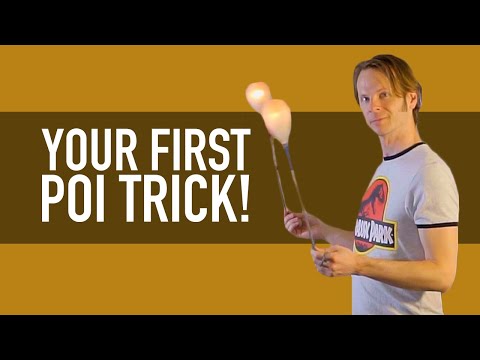 Your First Poi Trick! Beginner Poi Tutorial