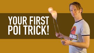 Your First Poi Trick! Beginner Poi Tutorial (COVID-19 Vlogging)