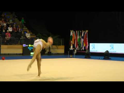 Berlin Masters 2015: Mehrkampf Ball - Aliya Assymova (KAZ)