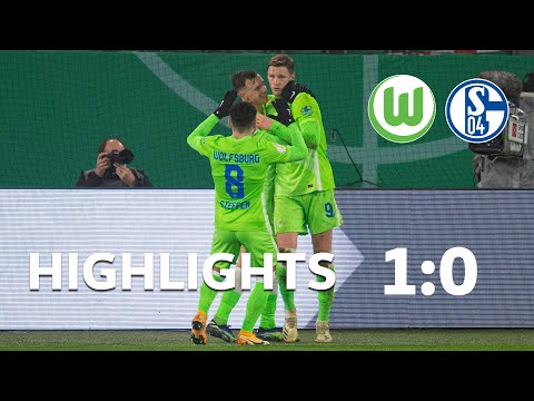 Goldenes Weghorst-Tor | VfL Wolfsburg - Schalke 04 | Highlights DFB-Pokal