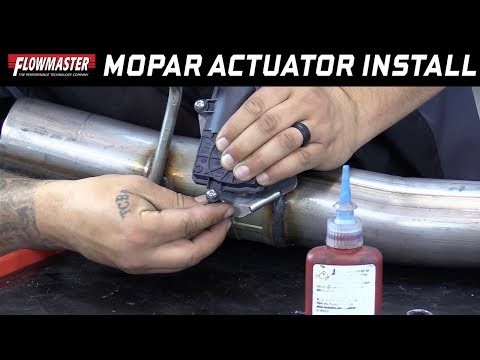 Tech Tip: Installing Mopar Active Exhaust Valve Actuators