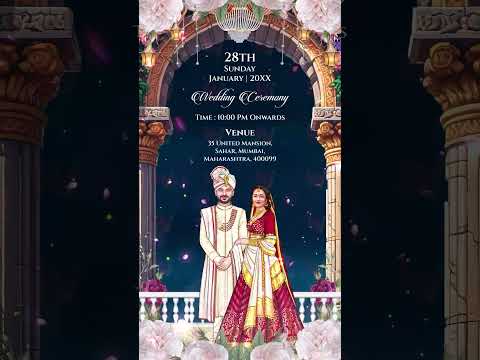  Virtual wedding invitation for whatsapp free