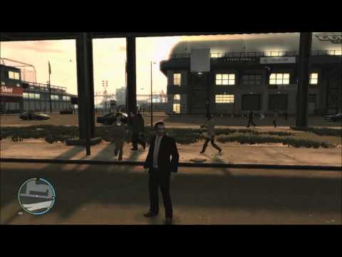 GTA IV - Free Roaming Part 55 - Bike Accident With Carmen