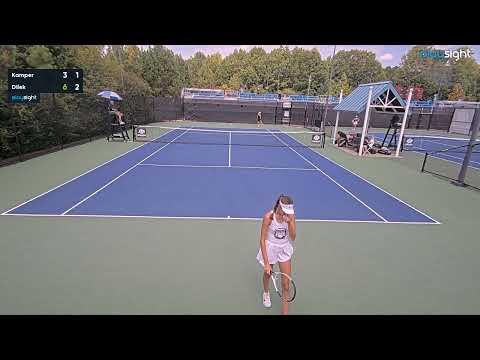 KAMPER Emma v DILEK Deniz - 25.9.25