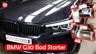BMW G30 Hybrid Starter Replacement