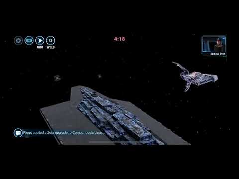 SWGOH - Rebel Fleet vs Executor w/o HT in opening lineup