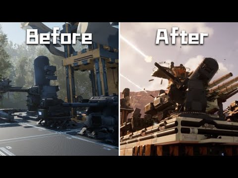 1 Year Game Development - Before & After - Outpost: Infinity Siege