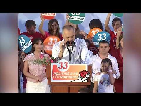 Rama vijon turin elektoral në Vlorë, “PS do të fitojë, Shqipëria s’mund të humbasë” -20 Qershor 2009