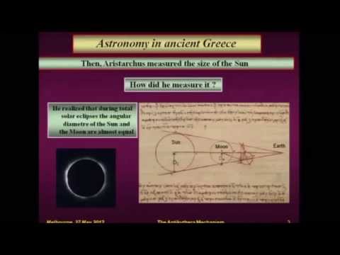 How Aristarchus measured the size of the Sun